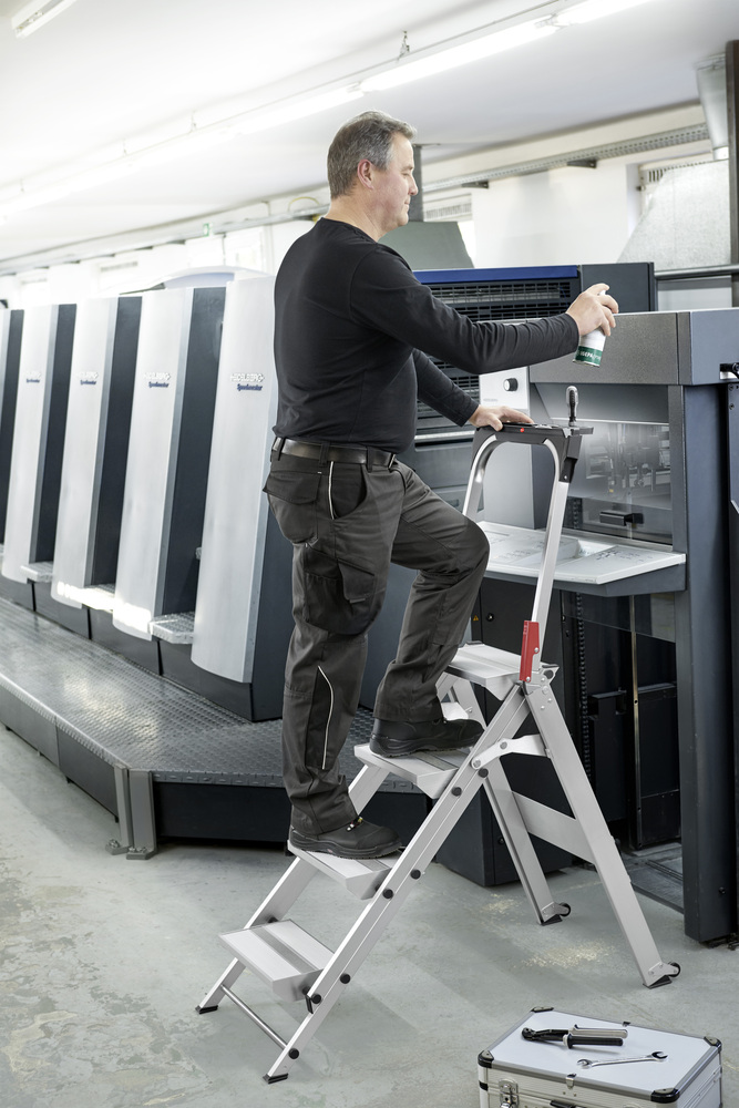 Marchepied 4 Marches Avec Garde-Corps ST100 TopLine