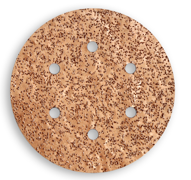 Disque abrasif en tungstène 6 trous, diamètre 150 mm, pour ponçage de matériaux de construction