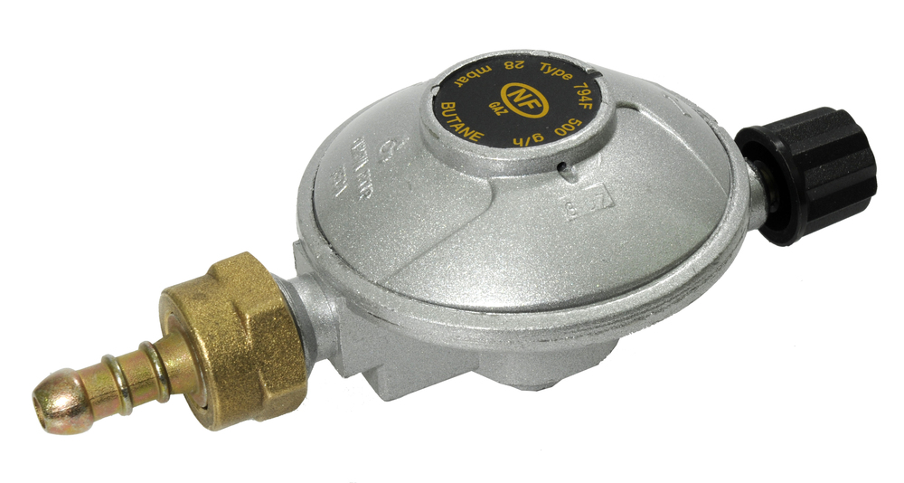 Détendeur Butane "Camping" + Tétine en Blister