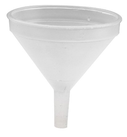 Entonnoir en plastique transparent diamètre 10 cm pour la cuisine