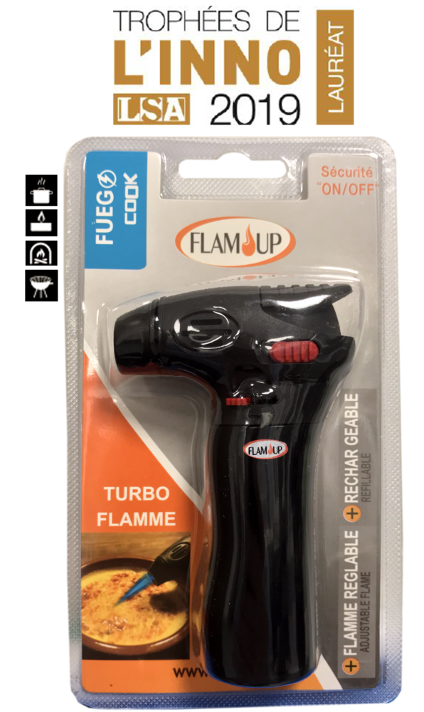 Allumeur électronique Fuego Cook rechargeable pour cuisine, bougies et barbecue