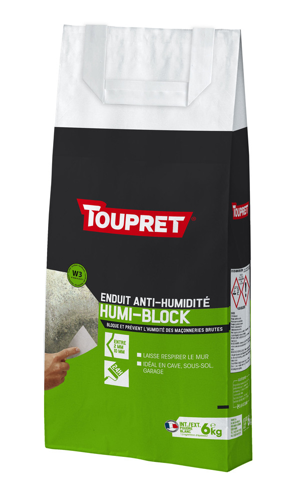 Enduit Anti-Humidité Humi-Block Poudre 6 kg