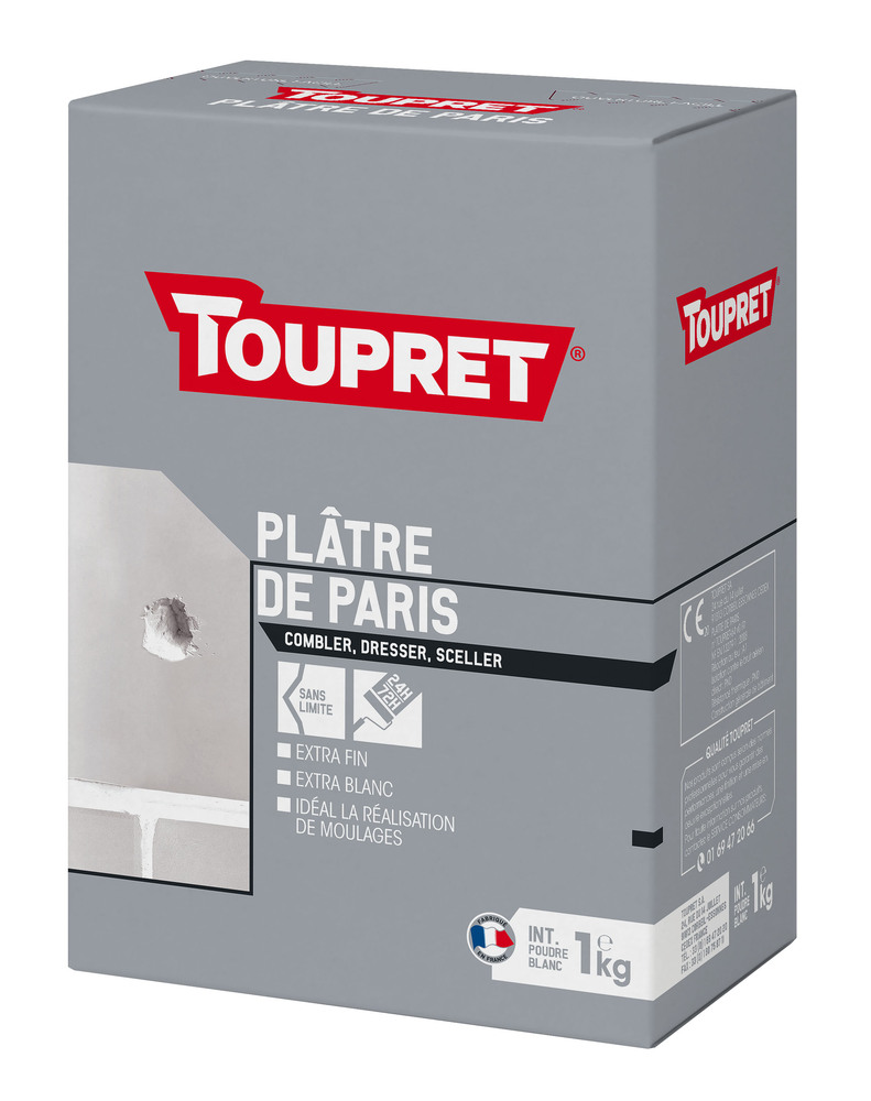 Plâtre de Paris Poudre 1 kg