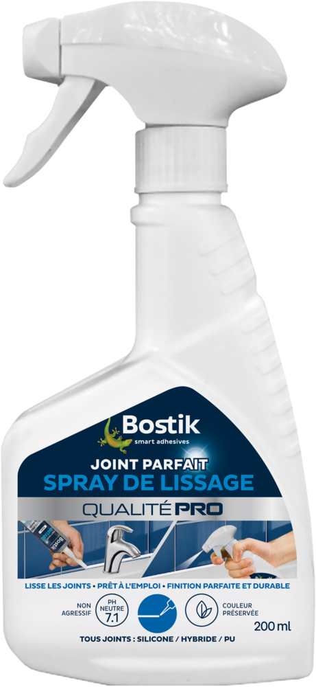 Spray de lissage Joint Parfait 200 ml pour la finition des joints de mastic et silicone