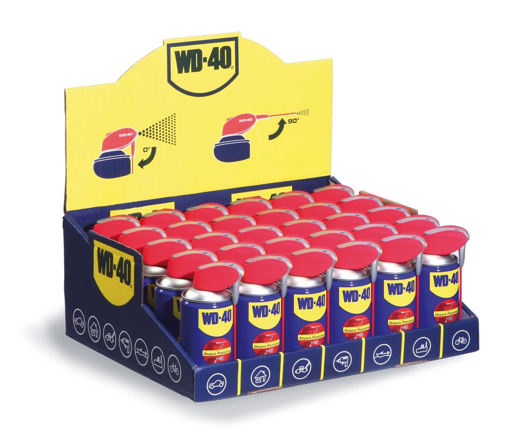 WD-40 30 Aérosols Double Position 250 ml