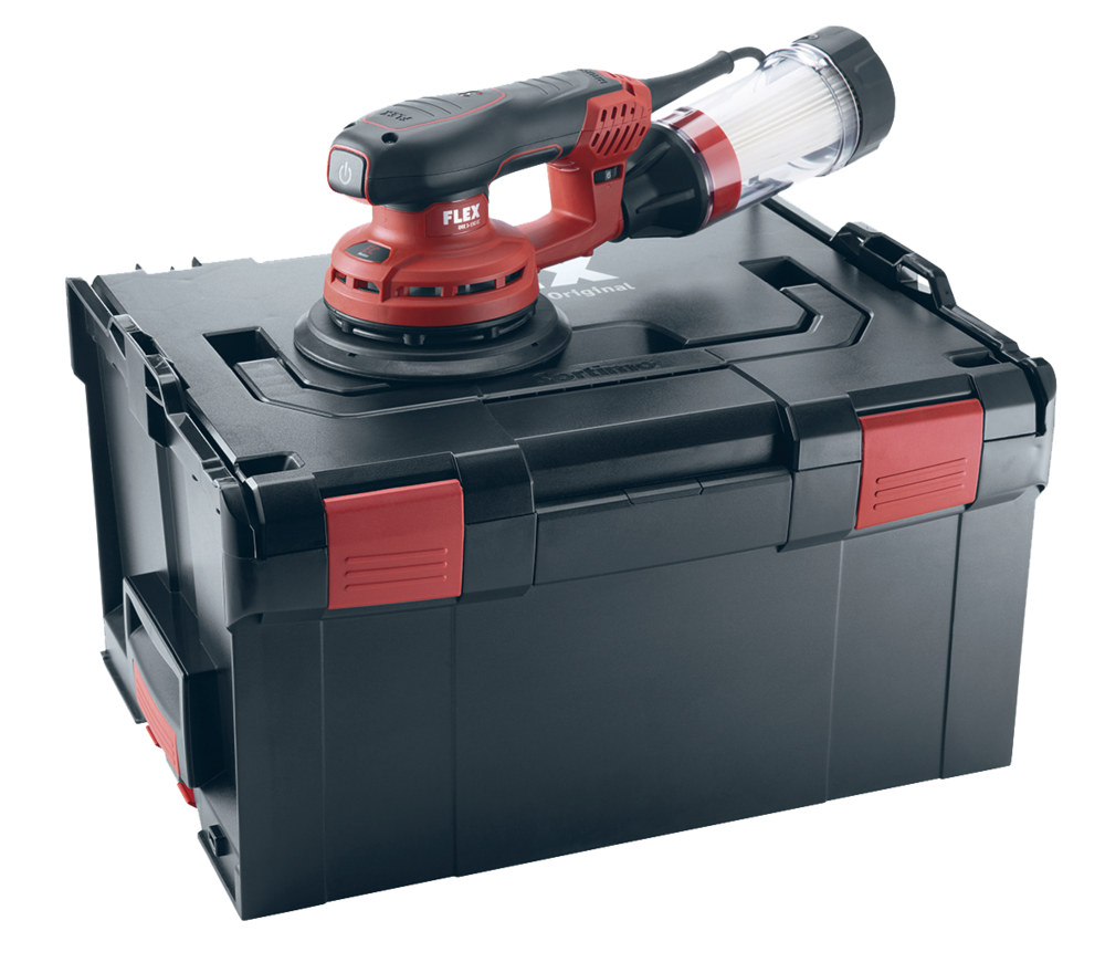 Ponceuse Excentrique professionnelle ORE 5-150 EC avec plateau de ponçage de 150 mm en set dans sa mallette Systainer