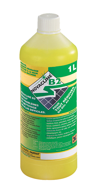 Dégraissant universel Novacline B2 1L en bidon pour surfaces multi-usages