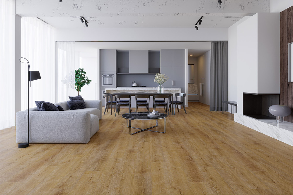 Lame Sol LVT Clipsable Avec Sous-Couche PS6555 Lille