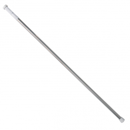 Barre de douche télescopique en inox chromé 70-120 cm