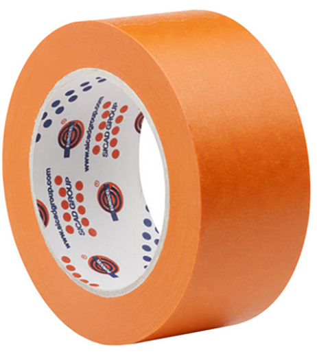 Ruban de masquage façadier orange MSK 97, 50 mm x 50 m, haute adhérence pour extérieur