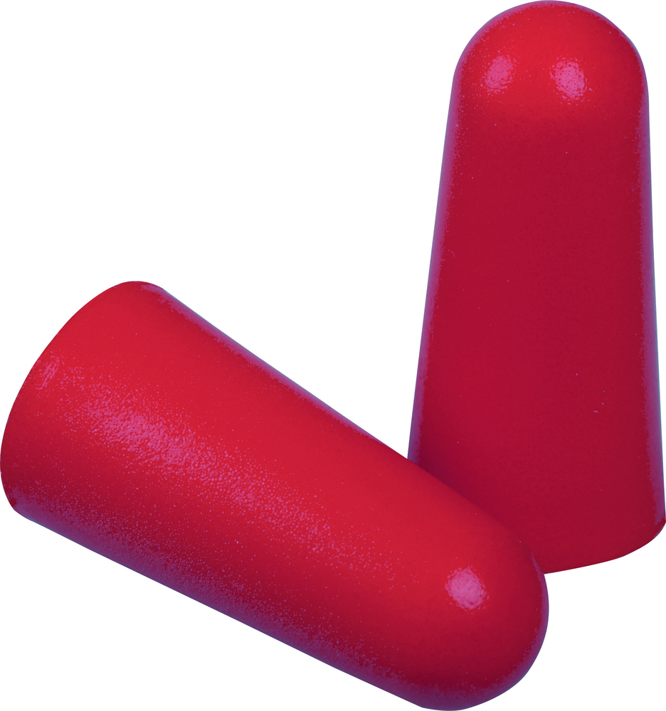 Bouchons d'oreilles Conico10 rouges, sachet de 10 paires, pour protection auditive et bricolage