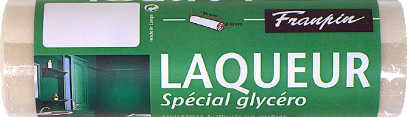 Manchon de rouleau de peinture Laqueur Spécial Glycéro pour une application lisse des laques et peintures glycéro