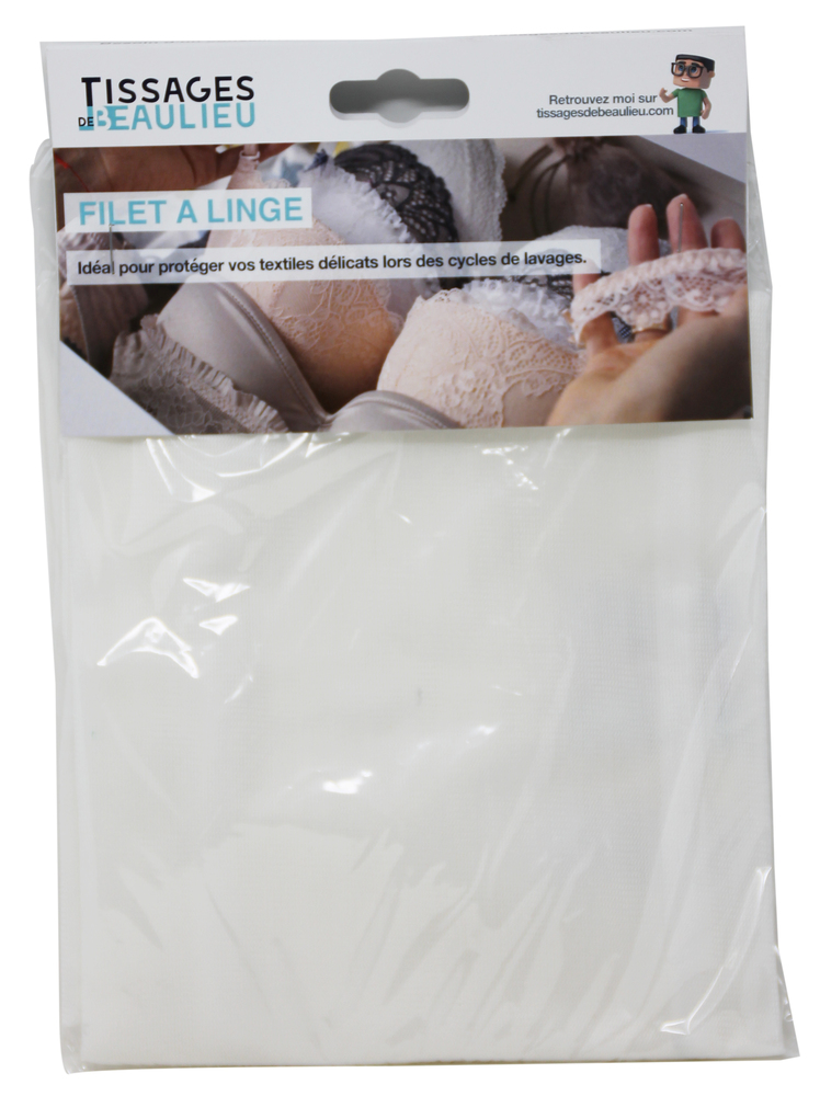 Filet à Linge Blanc 50 x 60 cm