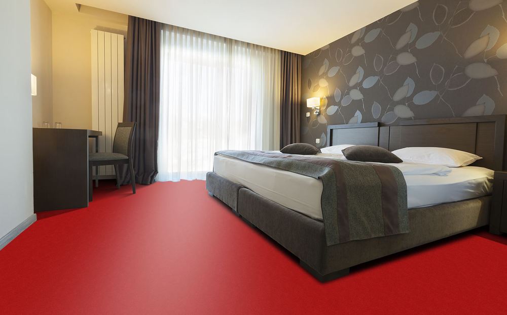 Moquette Amandine 4439 4 m Vermillon