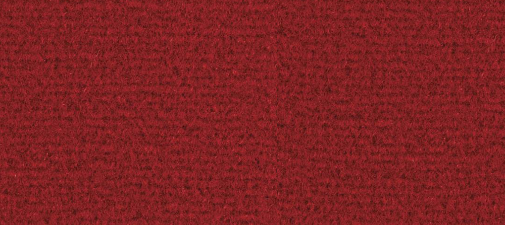 Moquette Amandine 4439 vermillon, 4 m de large, aspect moelleux