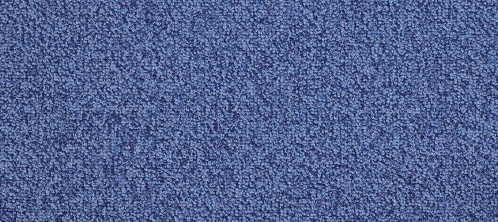 Moquette Juliette 4433 bleue en rouleau de 4 mètres de large.