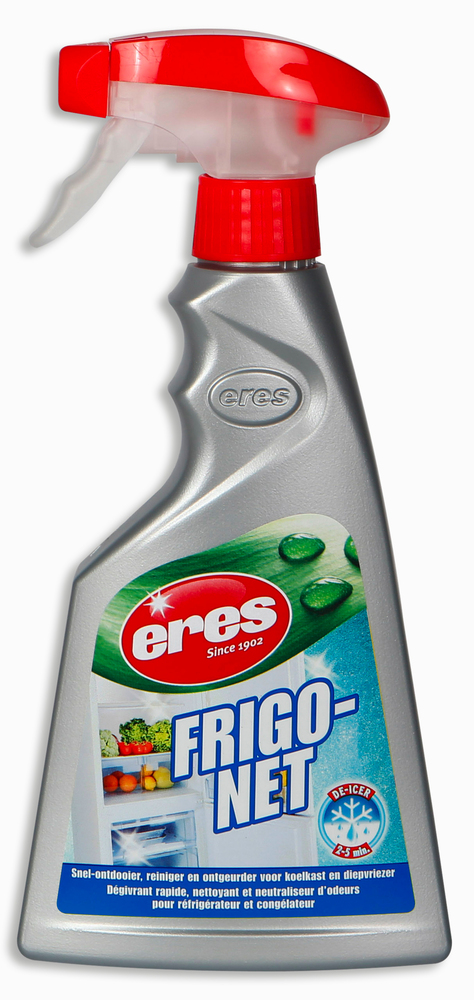 Vaporisateur nettoyant Frigo Net 500 ml pour un entretien hygiénique et efficace des réfrigérateurs