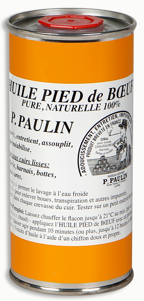 Flacon d'Huile Pied de Boeuf 250 ml pour l'entretien et l'imperméabilisation des cuirs