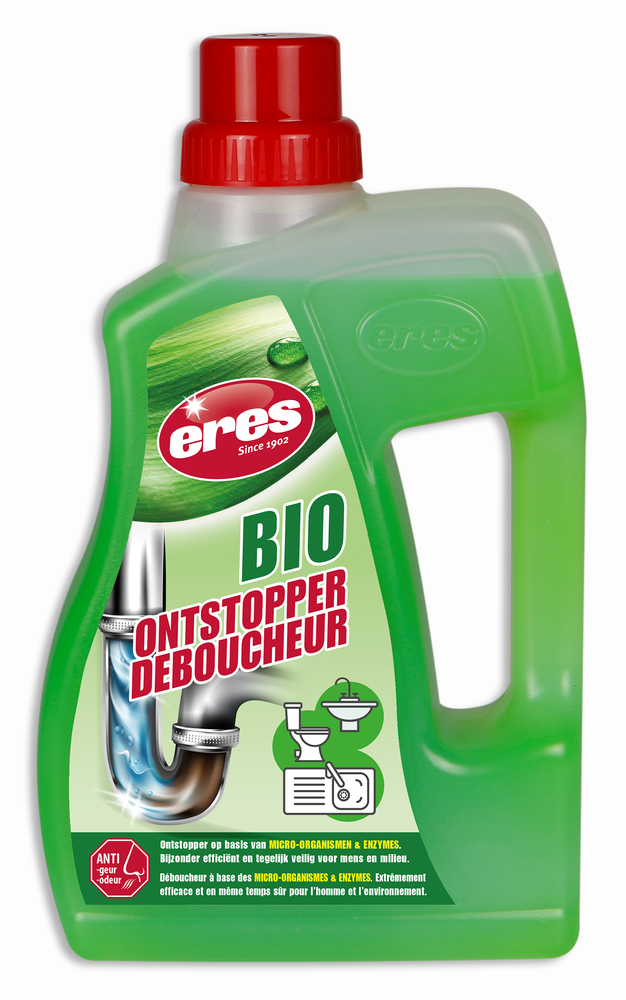 Déboucheur canalisations biologique flacon 1L, formule écologique