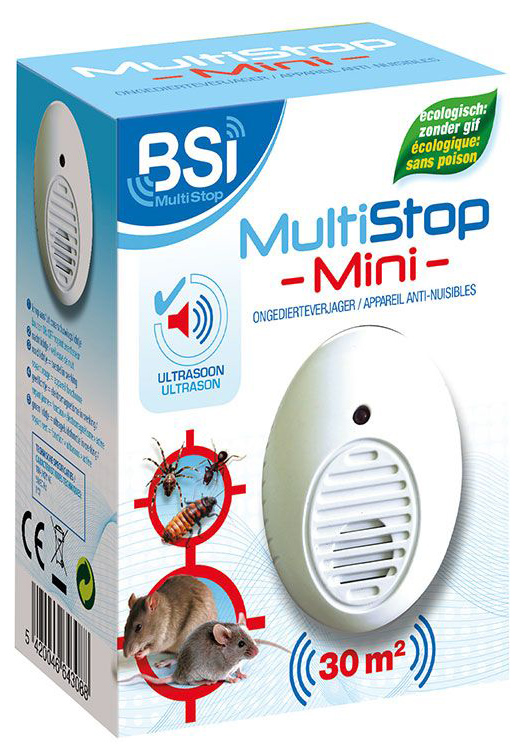 Appareil Répulsif Anti-Nuisible MultiStop Mini compact pour jardin et maison