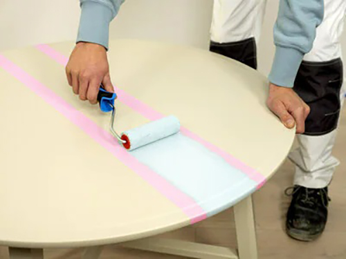 2072 Adhésif de Masquage Rose Surfaces Délicates 50 m x 48 mm