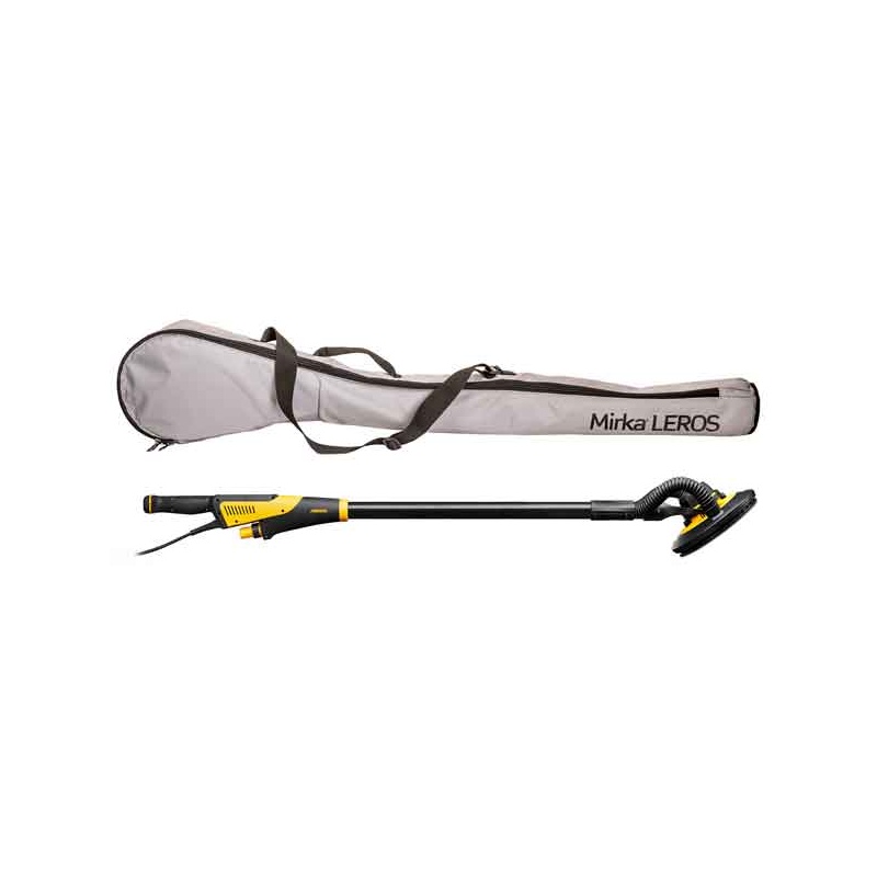 Ponceuse électrique Leros pour grandes surfaces avec sac de récupération de poussière
