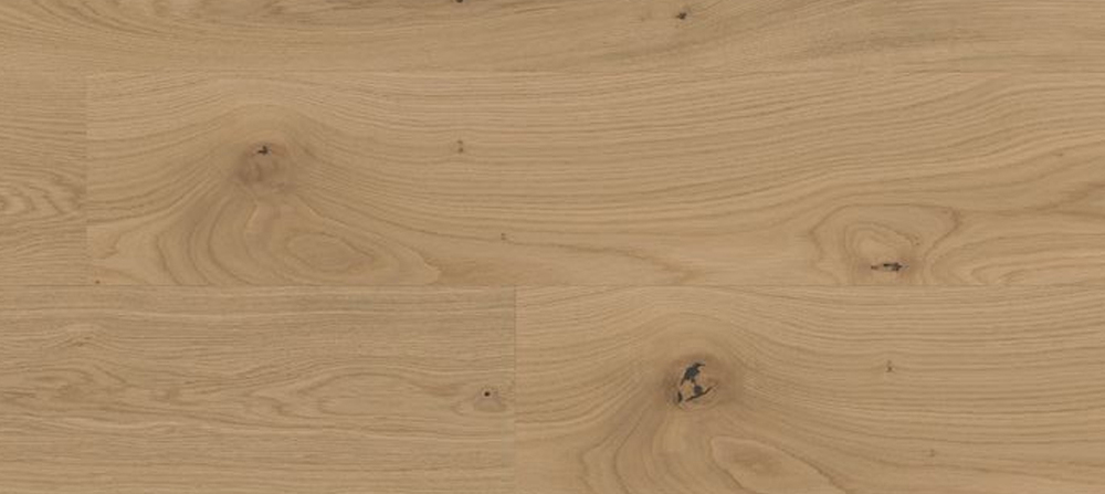 Parquet bois Tronçais lame large en chêne massif, finition naturelle