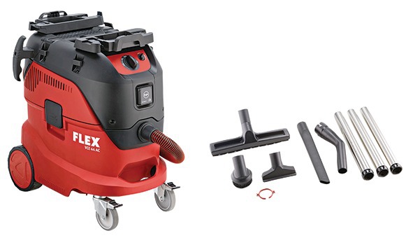 Aspirateur professionnel VCE44 LAC 42L sur roues avec kit de nettoyage et coffret