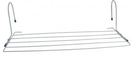 Etendoir radiateur blanc pliable, 2.50 m d'étendage