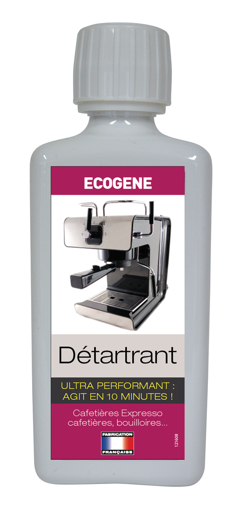 Bouteille de détartrant cafetière Ecogene 250 ml