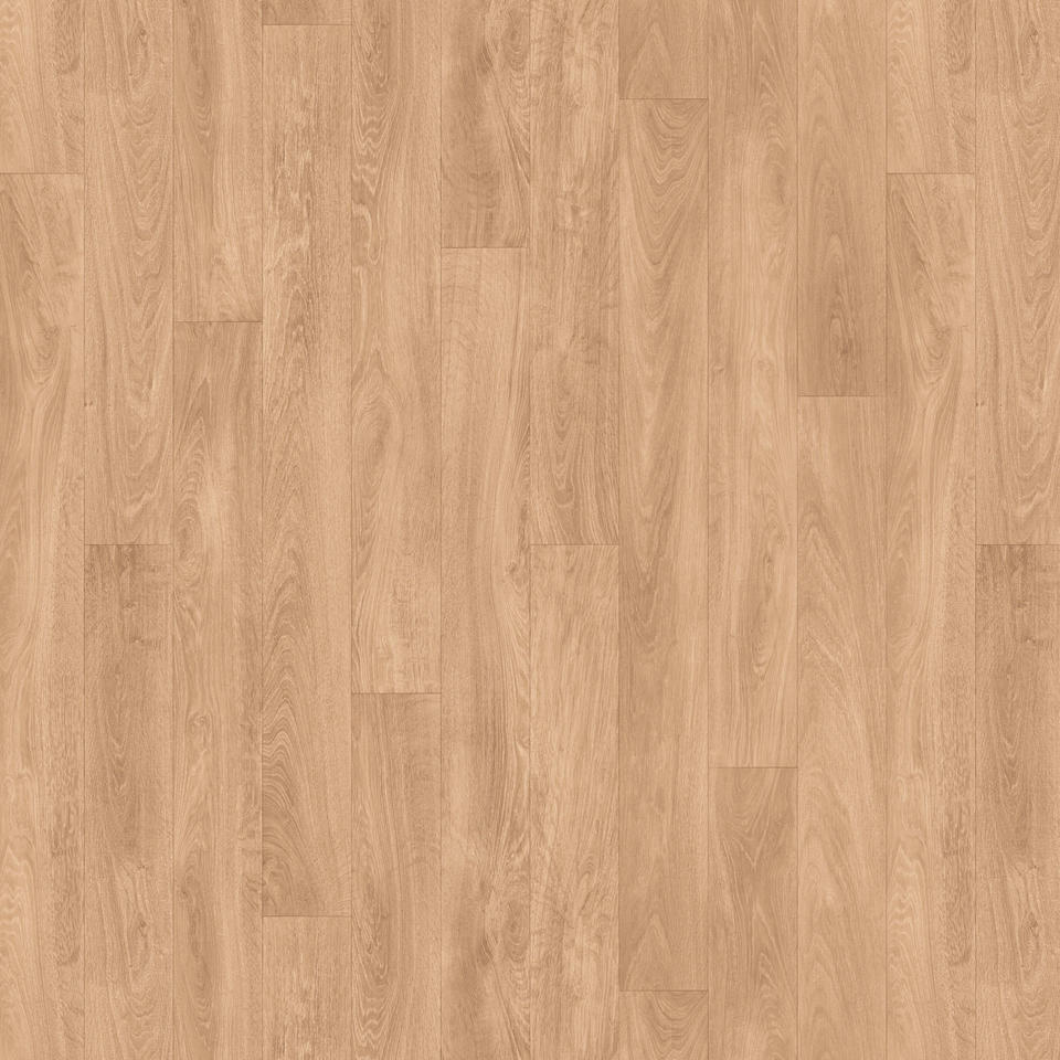 Revêtement de sol PVC TX Habitat imitation Chêne Français beige, classé, en lé de 2m de large, facile d'entretien