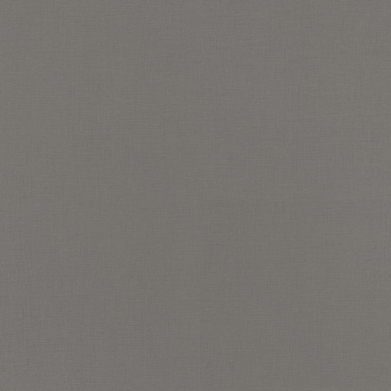 Papier peint vinyle grainé uni gris sur intissé