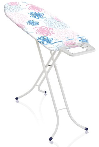 Table à repasser Classic 120 x 38 cm avec repose-fer intégré et réglable en hauteur