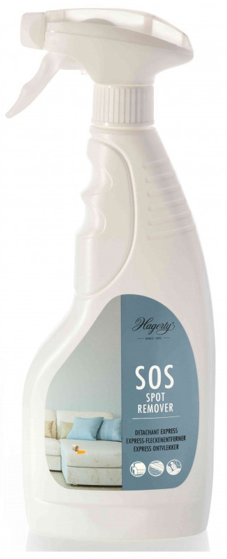 Détachant textile et moquette SOS Spot Remover vaporisateur 500 ml pour taches tenaces et nettoyage ciblé
