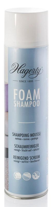 Shampoing mousse moquette Foam Shampoo aérosol 600 ml pour nettoyage en profondeur et rénovation des fibres