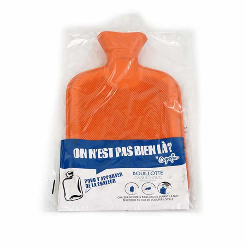 Bouillotte Caoutchouc 2L Coloris Assortis