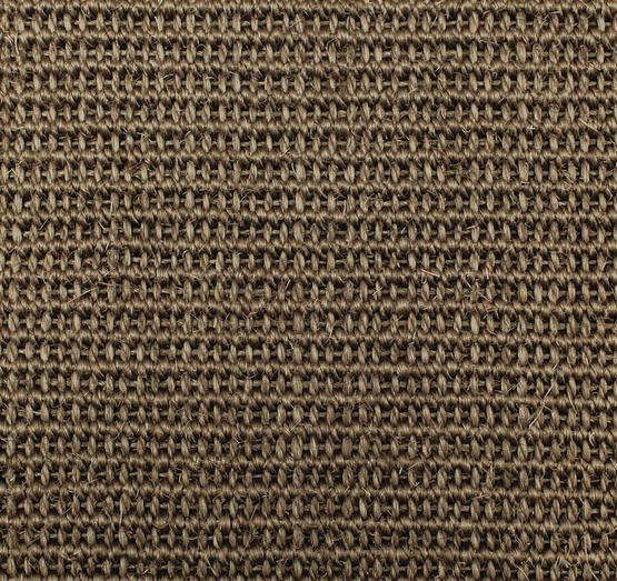Moquette en sisal Haora 4107 chocolat 4m, texture tressée naturelle