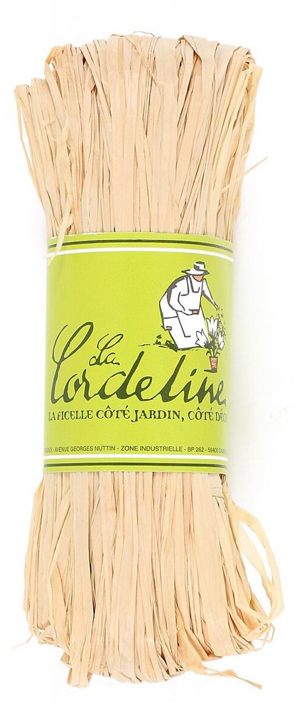 Raphia Naturel JN50 en floche de 50g pour le jardinage