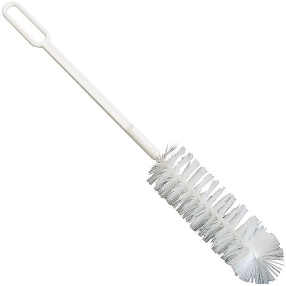 Goupillon en nylon Ø50mm pour bouteilles d'un litre, avec manche long
