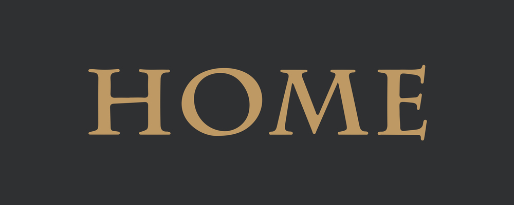 Paillasson coco anthracite imprimé Home 30 x 75 cm