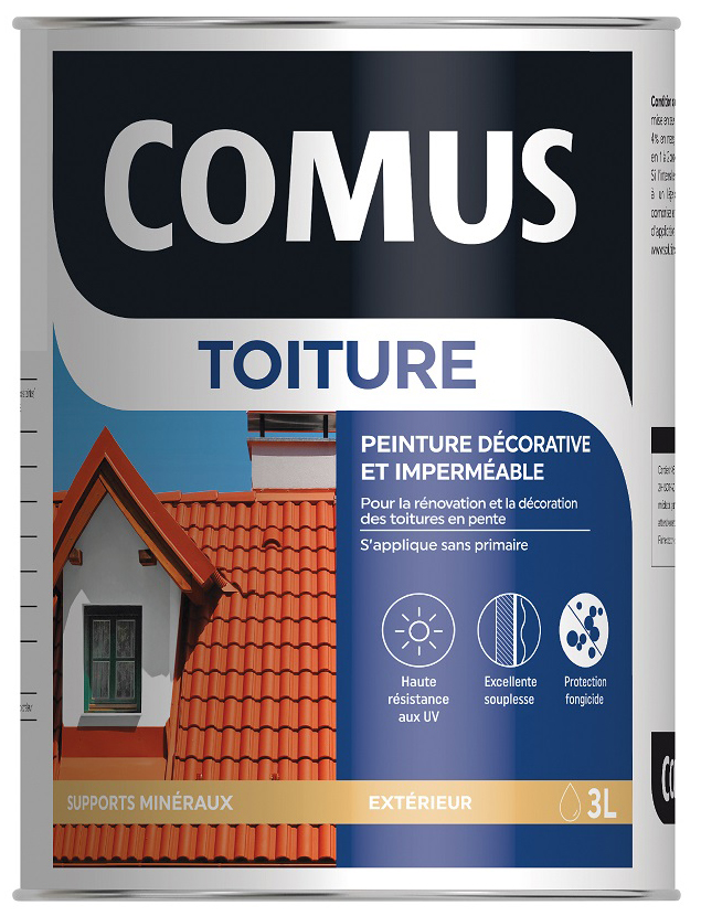 Peinture toiture extérieure Comus Toiture Pot 3L