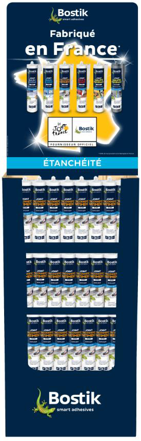 Boîte de 80 cartouches de mastic Joint Parfait maçonnerie blanc 290 ml pour étanchéité et joints résistants.