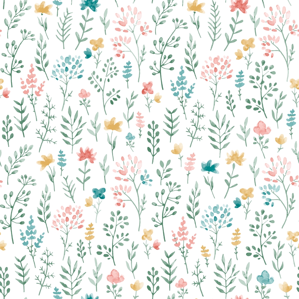 Papier peint intissé sur papier M62004 motif Liberty vert et jaune, Collection Best Sélection 2023.