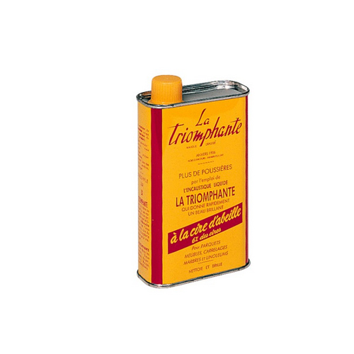 Cire incolore La Triomphante 500 ml pour l'entretien et la protection du bois