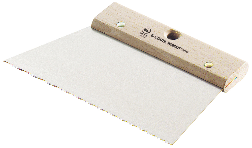 Couteau à colle trapèze pour sol avec lame en acier robuste