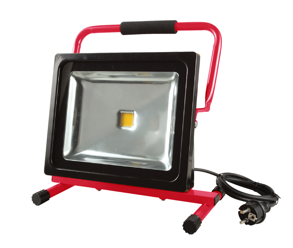 Projecteur LED Portatif pour chantier, robuste et rechargeable