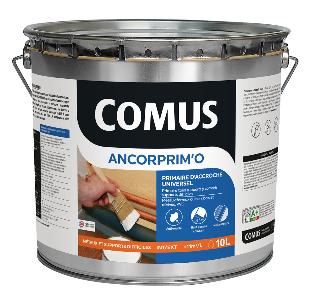 Primaire d'accrochage Ancorprim'O blanc 10 litres haute adhérence