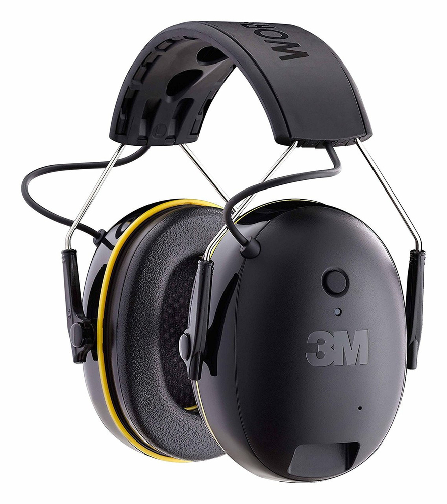 Casque auditif anti-bruit Worktunes Connect Bluetooth professionnel pour chantier avec microphone intégré