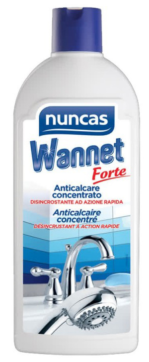 Bouteille d'Anticalcaire Concentré Wannet Forte 500 ml pour le détartrage des surfaces et appareils de cuisine
