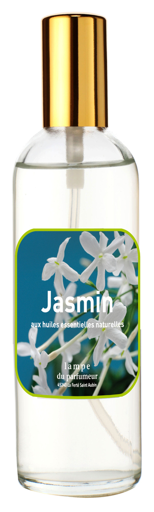 Vaporisateur d'ambiance senteur Jasmin 100 ml en flacon pulvérisateur